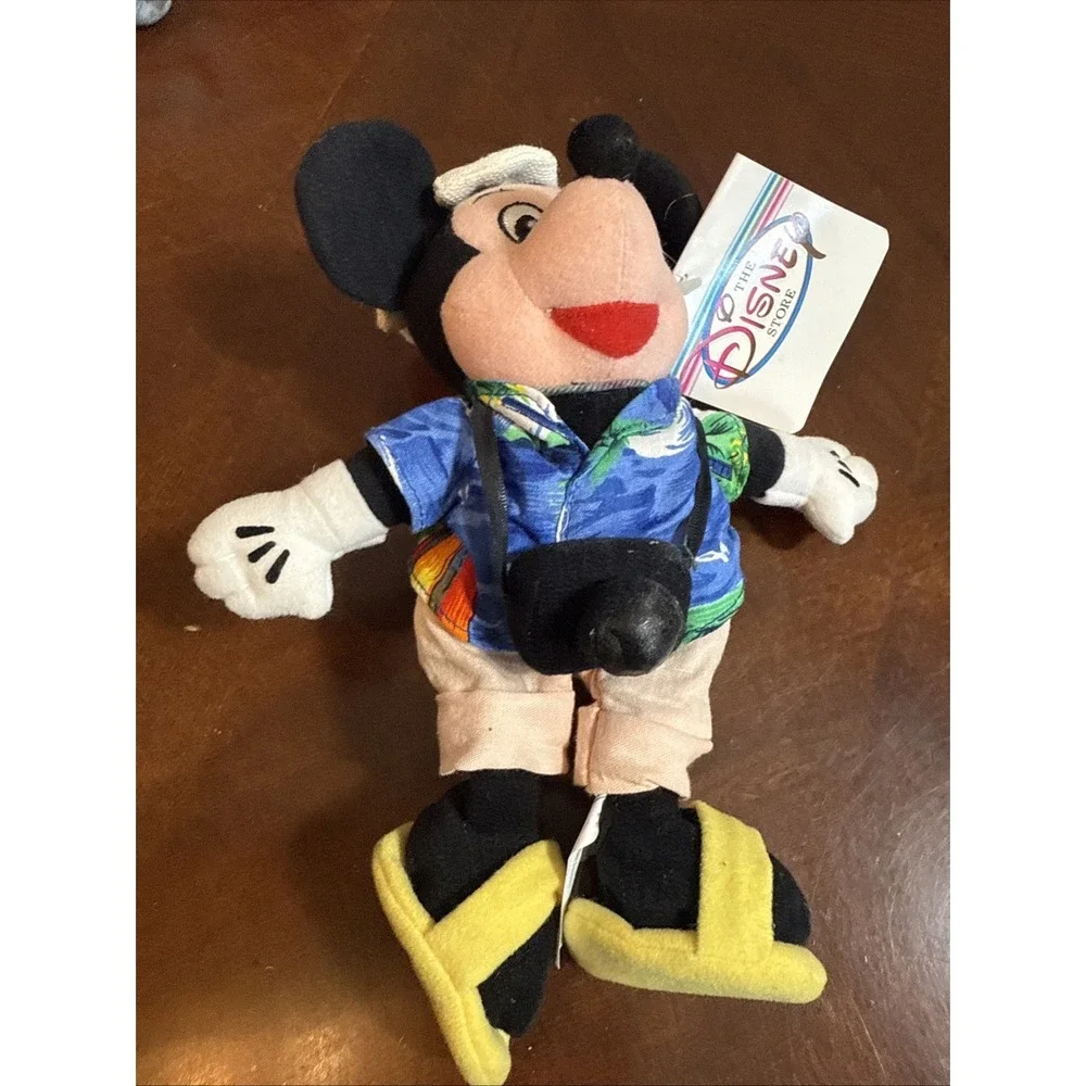 Mickey Mouse Plush Tourist Toy The Disney Store 9